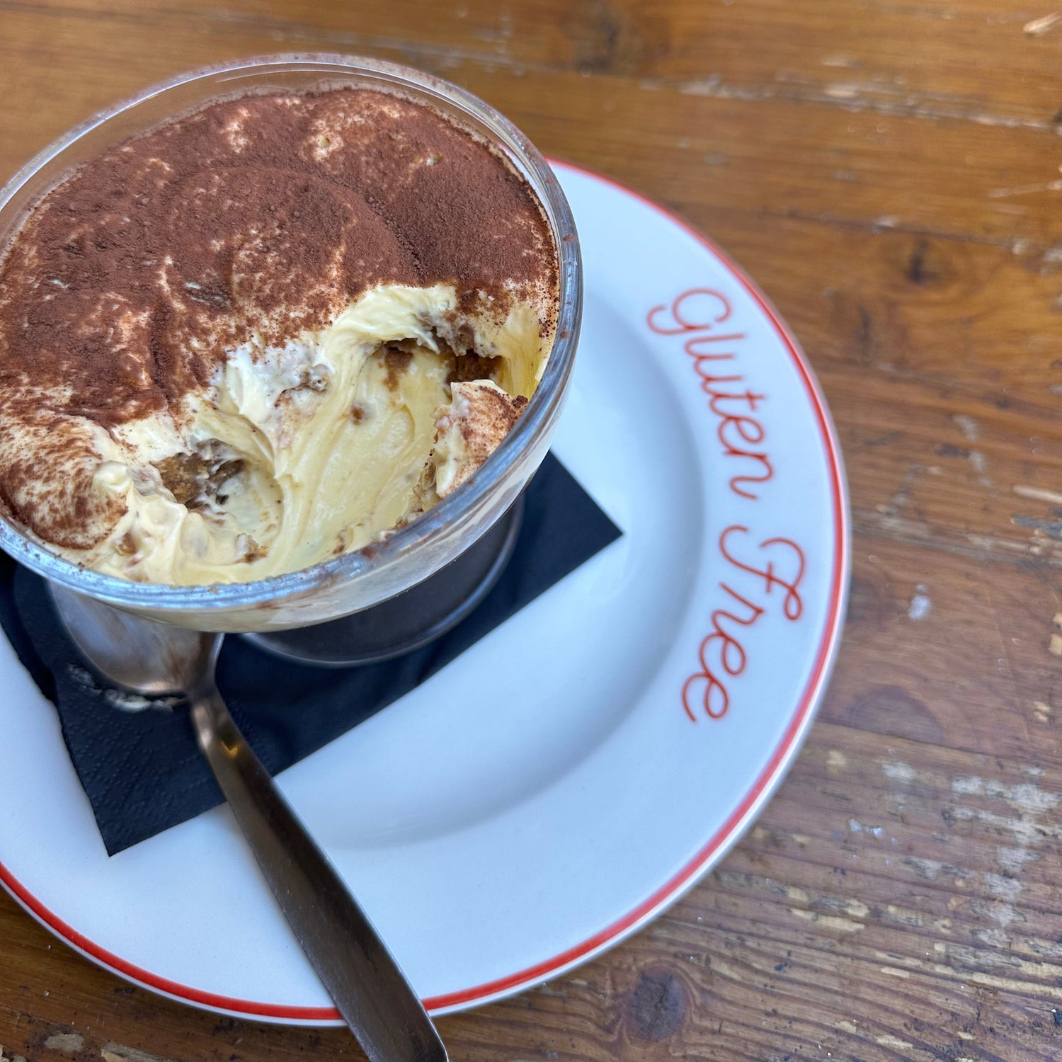 Gluten free tiramisu